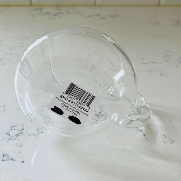 Starbucks Clear Mug With Classic Logo - Picture 11 of 14